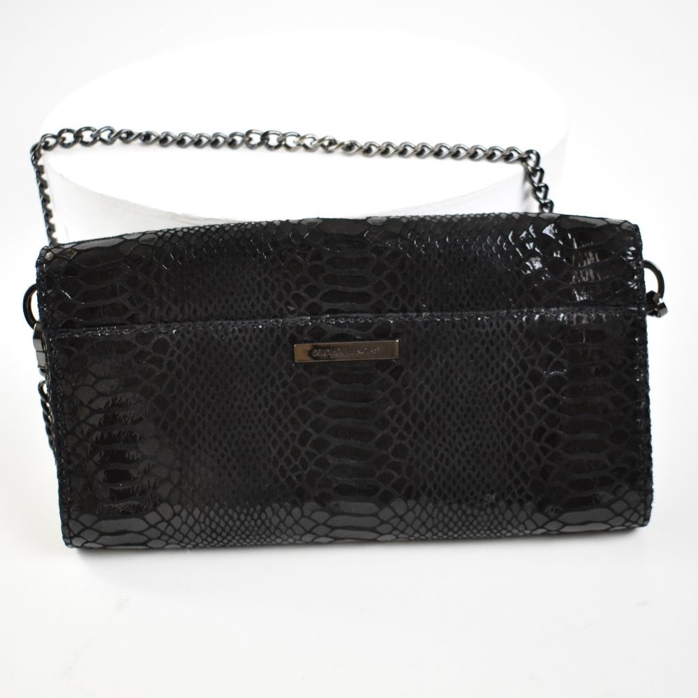 Michael Kors Python-Embossed Clutch Bag - image 2